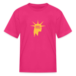 Liberty Head | Youth Tee - fuchsia