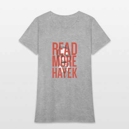 Read More Hayek | Women's Tee - heather gray