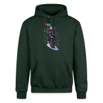 2024 Santa | Pullover Hoodie - Dark Green