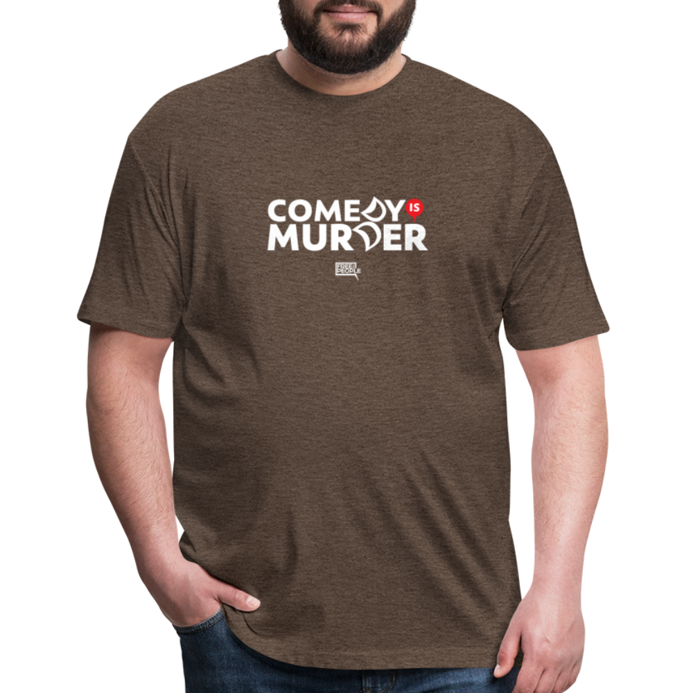 Comedy is Murder | Men's Tee - heather espresso