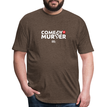 Comedy is Murder | Men's Tee - heather espresso