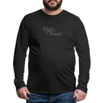 Fight the Power | Men's Long Sleeve Tee - black