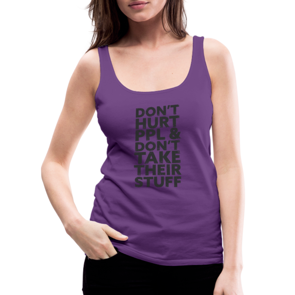 Don't Hurt People | Women's Tank - purple