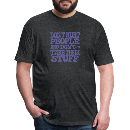 Don't Hurt People | Retro | Men's Tee - heather black