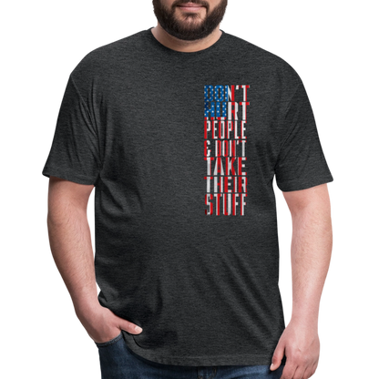 Don't Hurt People | Flag | Men's Tee - heather black