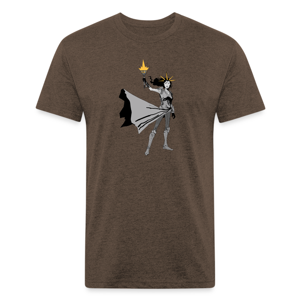 Liberty Hero | Men's Tee - heather espresso