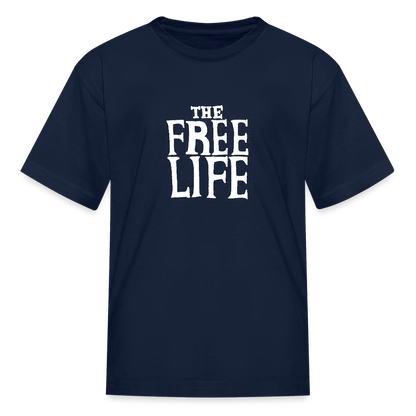 The Free Life | Youth Tee - navy