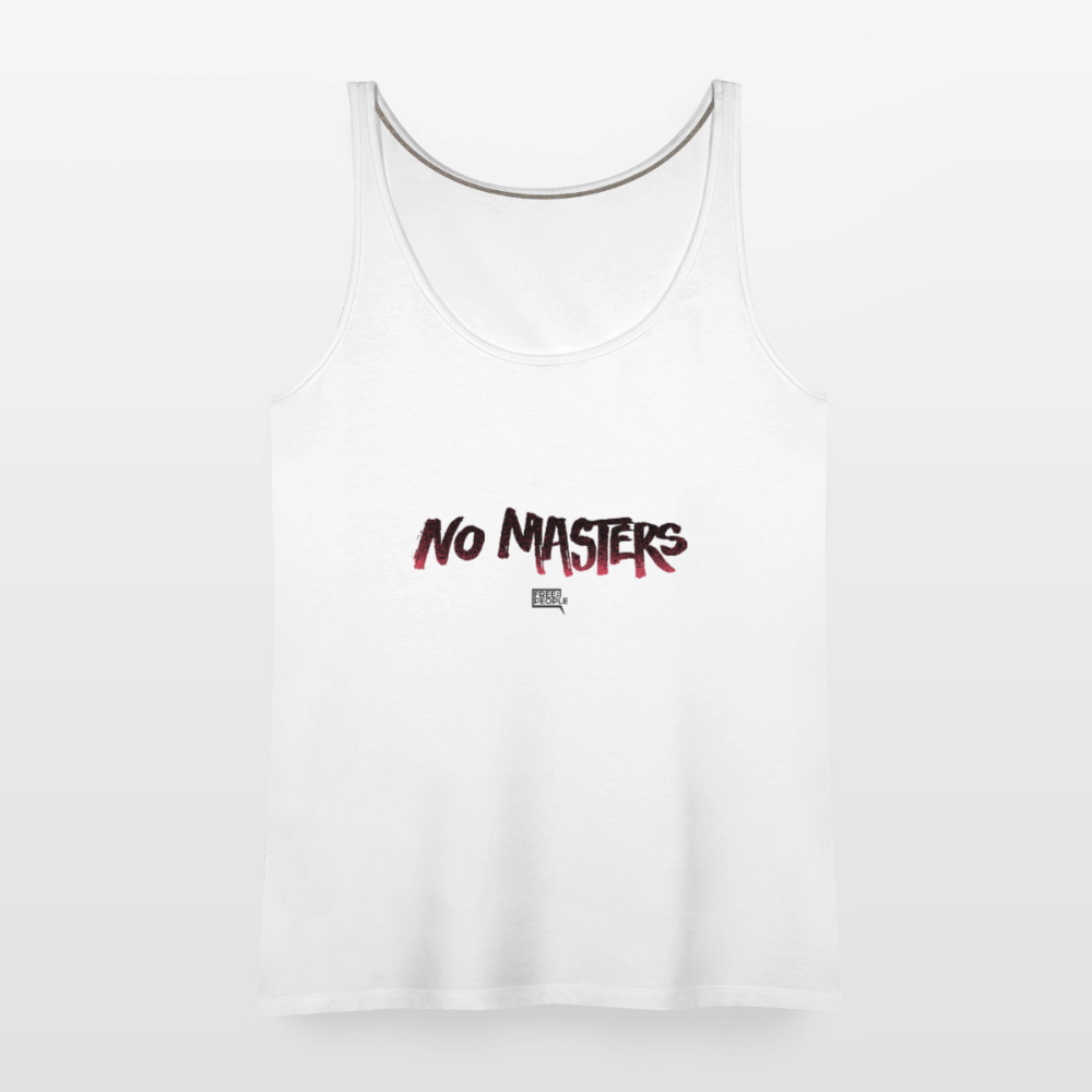 No Masters | Women's Tank - white