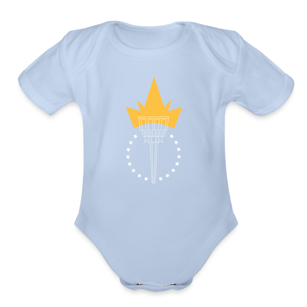 Freedom Torch | Baby Onesie - sky