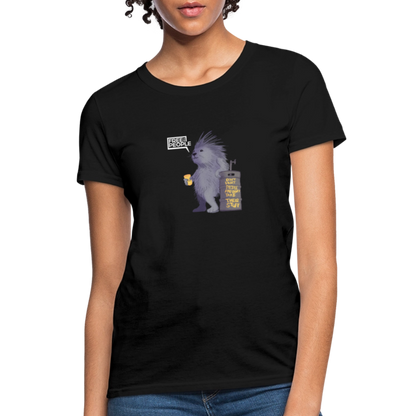 Porcupine Kegger | Women's Tee - black