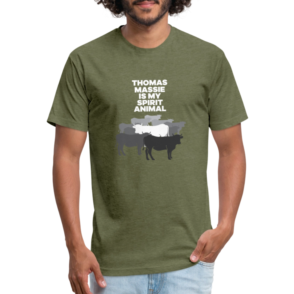 Thomas Massie Is My Spirit Animal | Men's Tee - heather military green