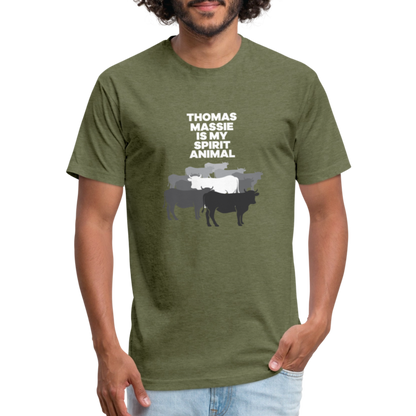 Thomas Massie Is My Spirit Animal | Men's Tee - heather military green