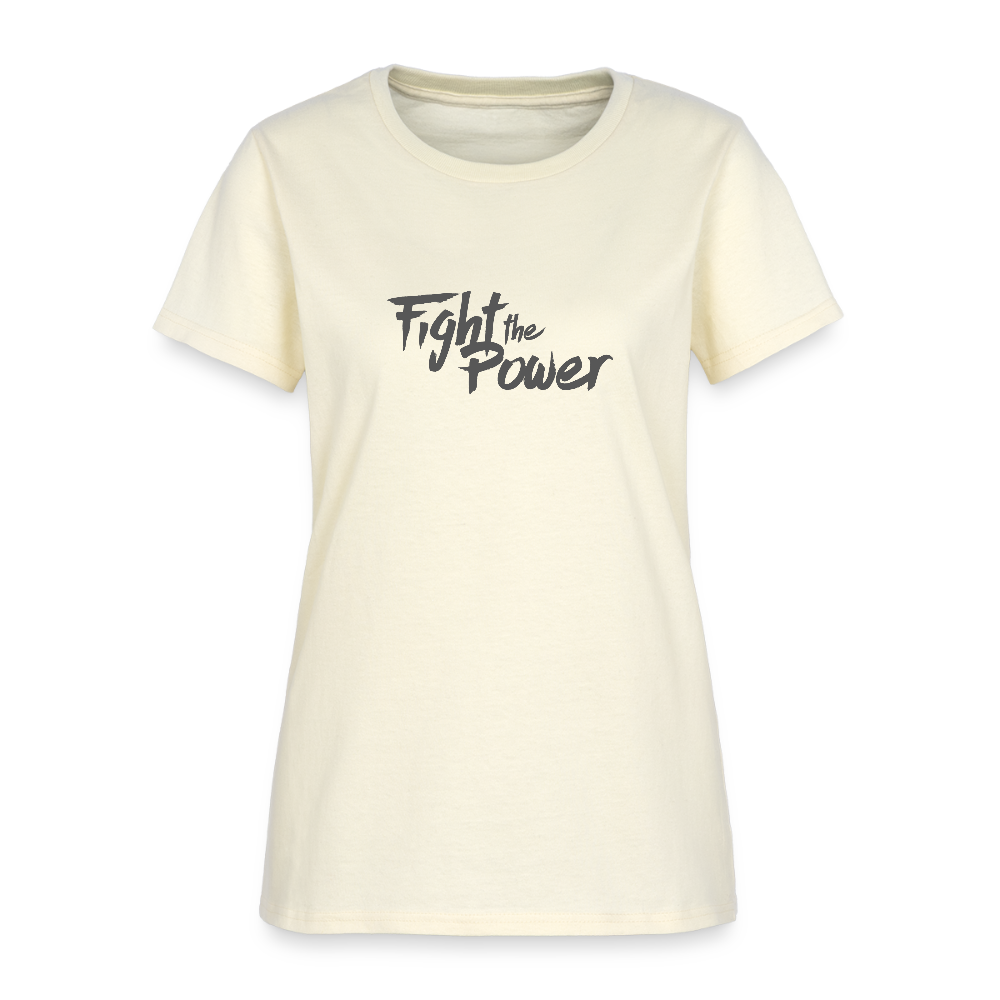 Fight the Power | Women's Tee - off white