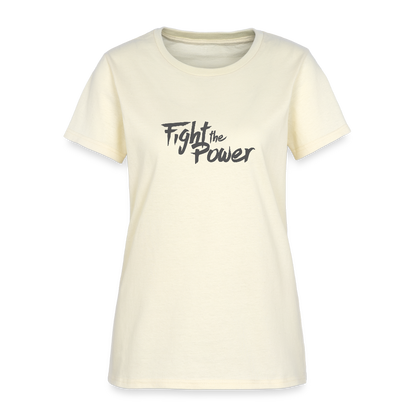 Fight the Power | Women's Tee - off white