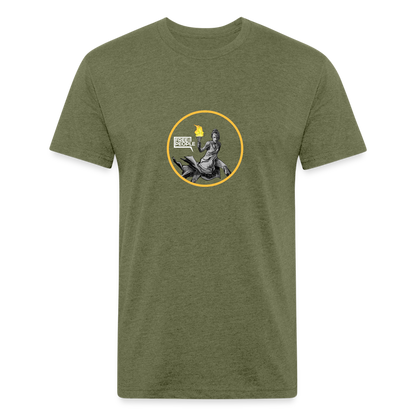 Lady Liberty | Men's Tee - heather military green