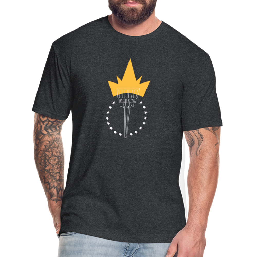 Freedom Torch | Men's Tee - heather black