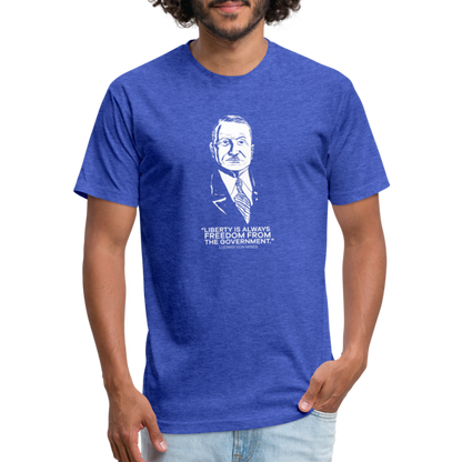 Ludwig von Mises Quote | Men's Tee - heather royal