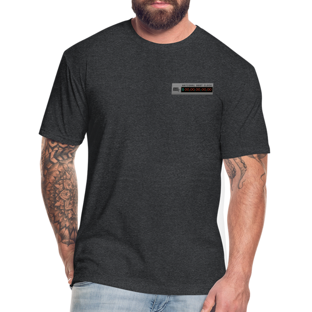 National Debt Clock | Men's Tee - heather black