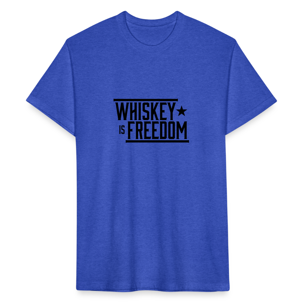 Whiskey is Freedom | Men's Tee - heather royal