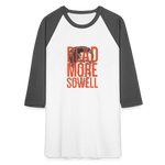 Read More Sowell | Baseball Tee - white/charcoal