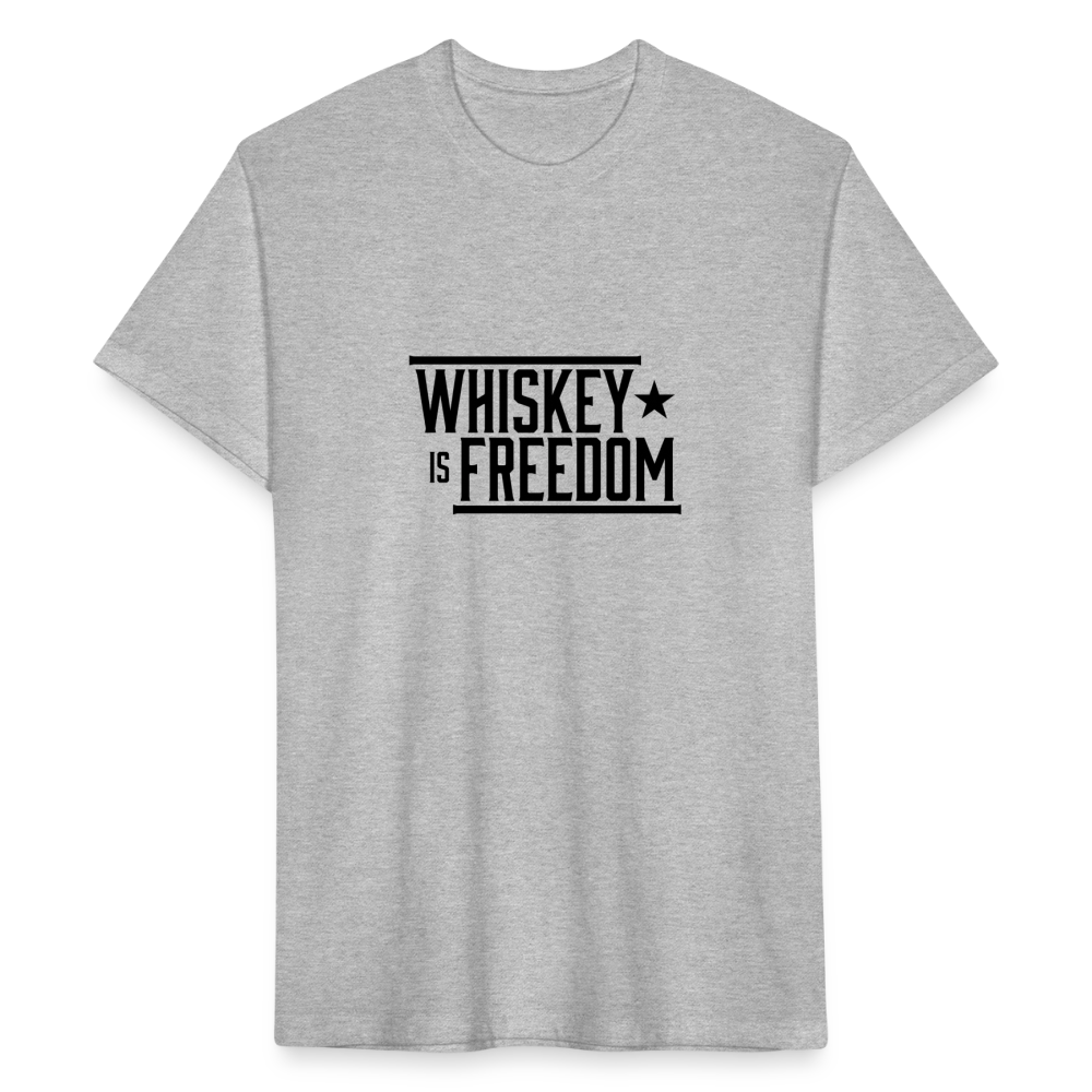 Whiskey is Freedom | Men's Tee - heather gray