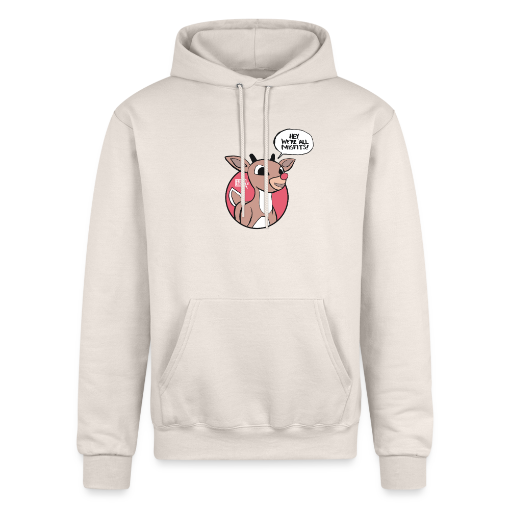 Rudolph Misfits | Pullover Hoodie - Sand