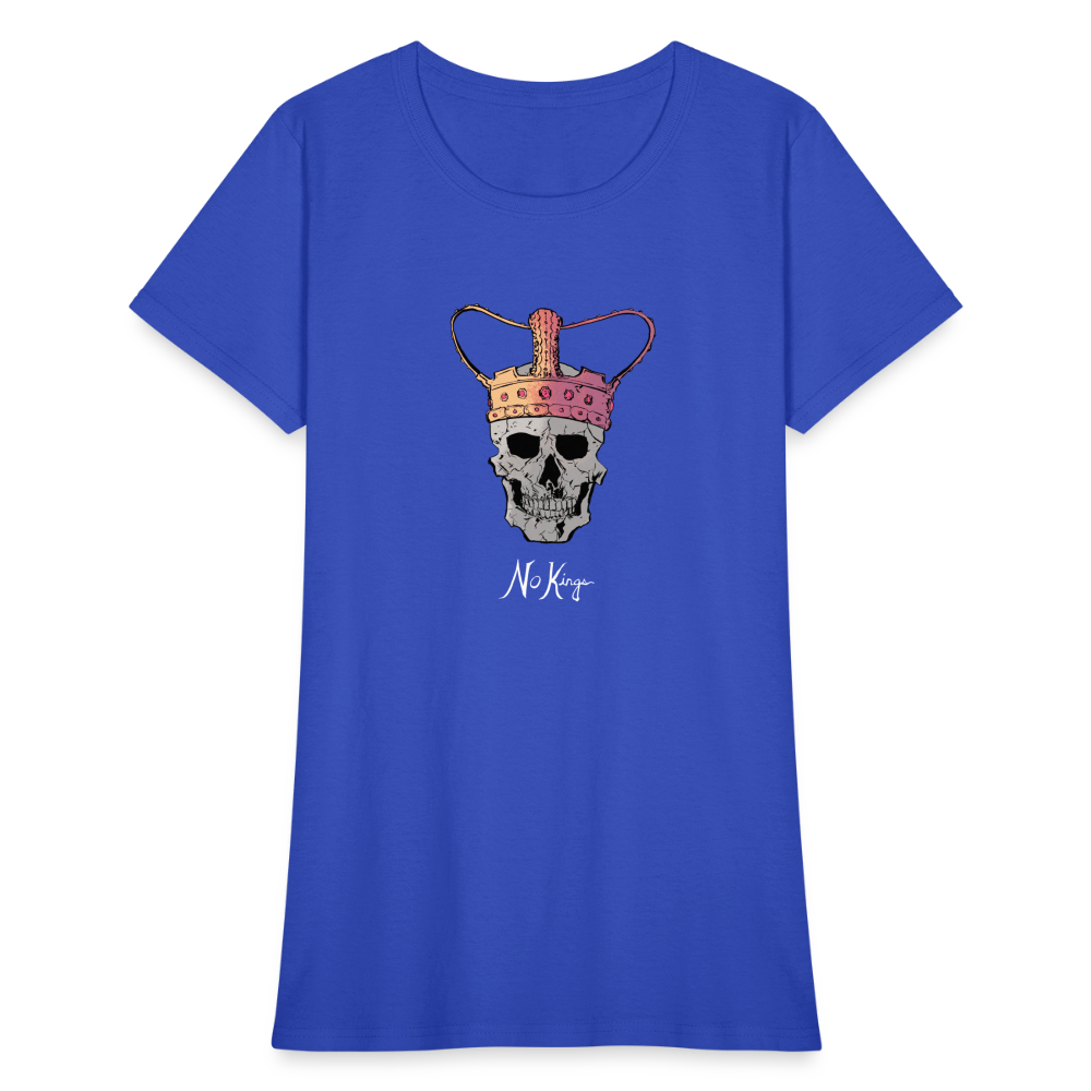 No Kings | Women's Tee - royal blue