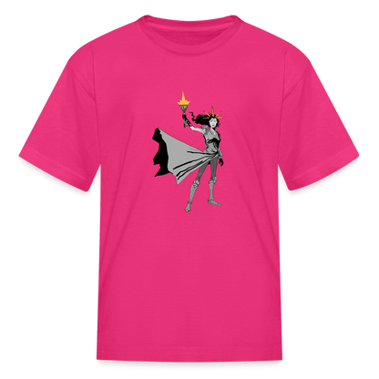 Liberty Hero | Youth Tee - fuchsia