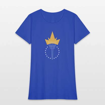 Freedom Torch | Women's Tee - royal blue