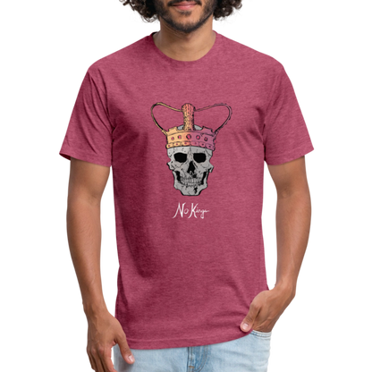 No Kings | Men's Tee - heather burgundy