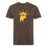 Liberty Head | Men's Tee - heather espresso