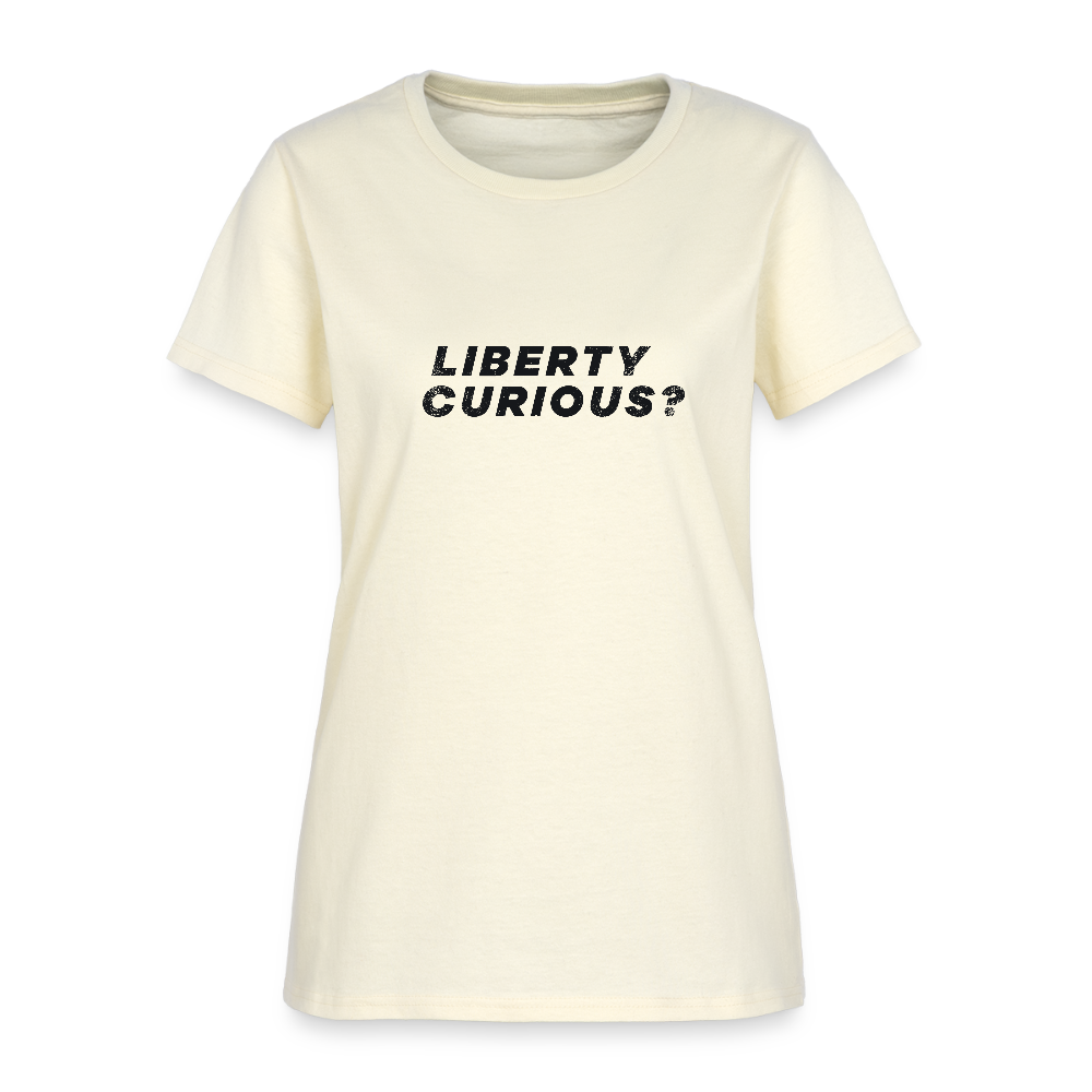 Liberty Curious? | Women's Tee - off white