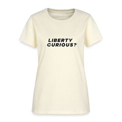 Liberty Curious? | Women's Tee - off white