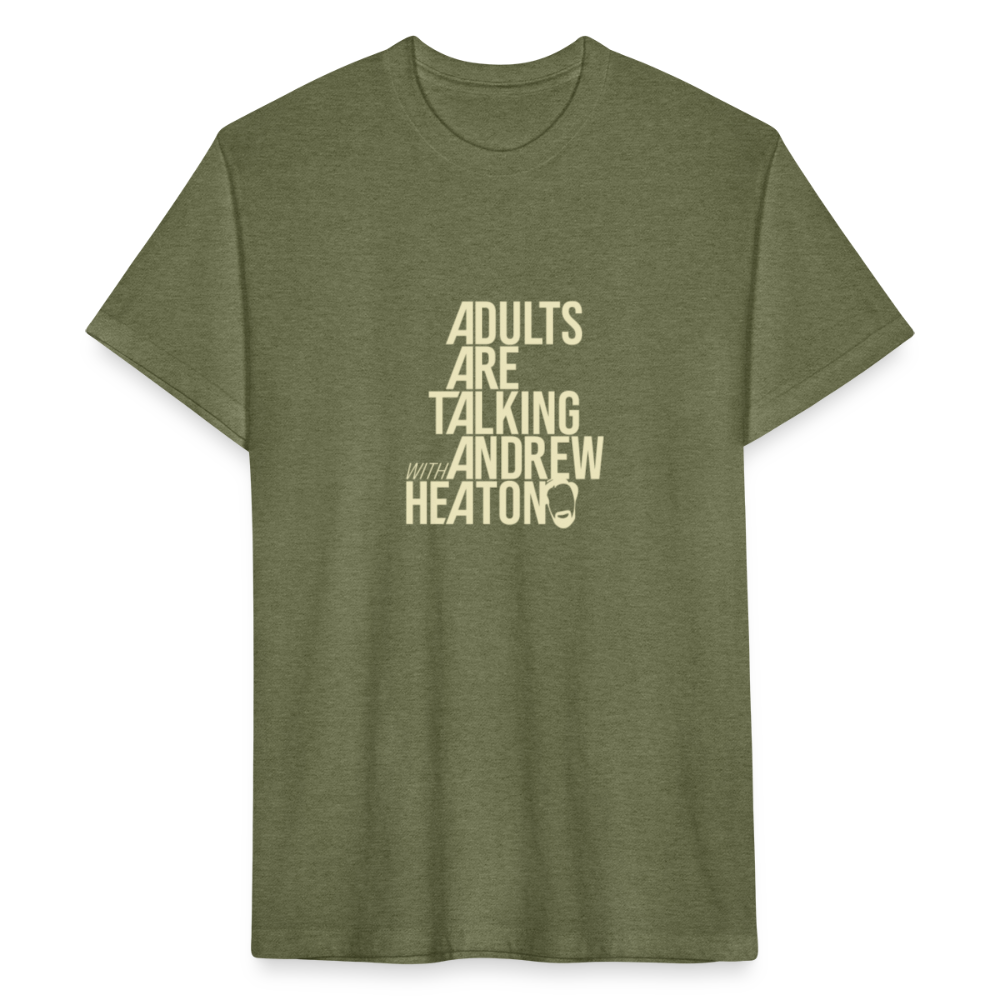 Adults Are Talking | Men's Tee - heather military green