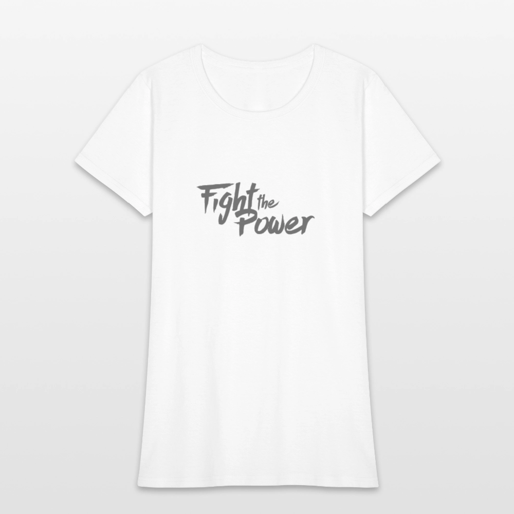 Fight the Power | Women's Tee - white