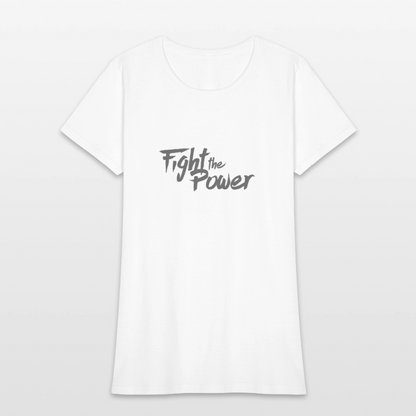 Fight the Power | Women's Tee - white