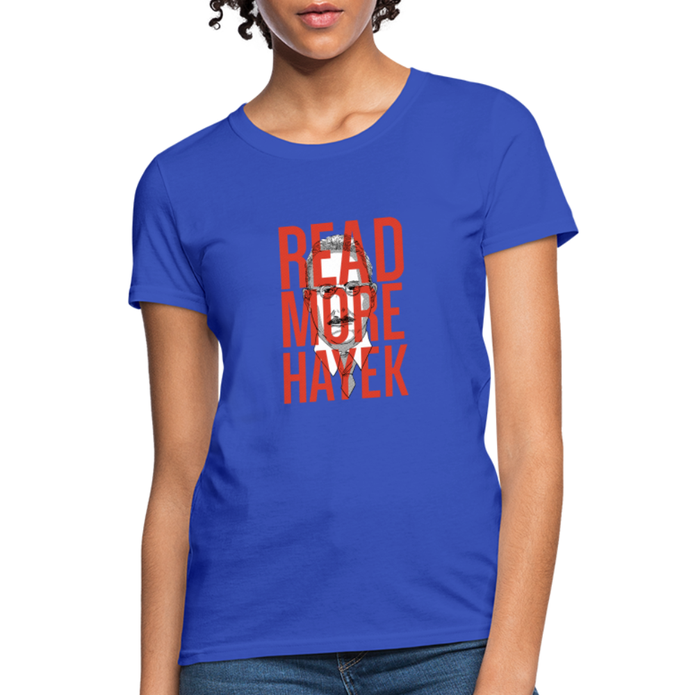 Read More Hayek | Women's Tee - royal blue