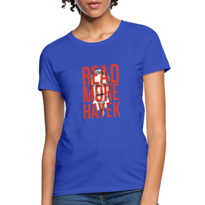 Read More Hayek | Women's Tee - royal blue