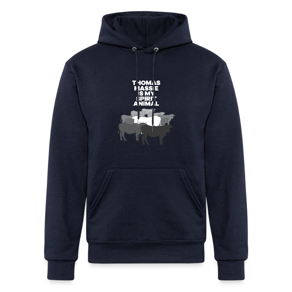 Thomas Massie Is My Spirit Animal | Pullover Hoodie - navy