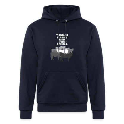 Thomas Massie Is My Spirit Animal | Pullover Hoodie - navy