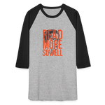 Read More Sowell | Baseball Tee - heather gray/black