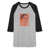 Read More Sowell | Baseball Tee - heather gray/black