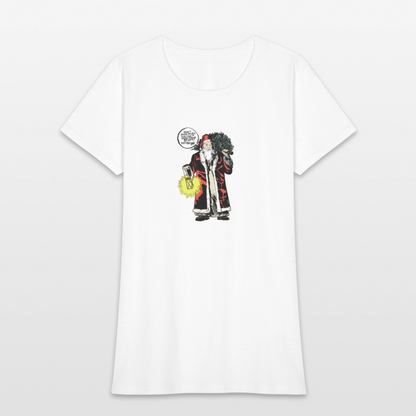 2021 Santa | Women's Tee - white