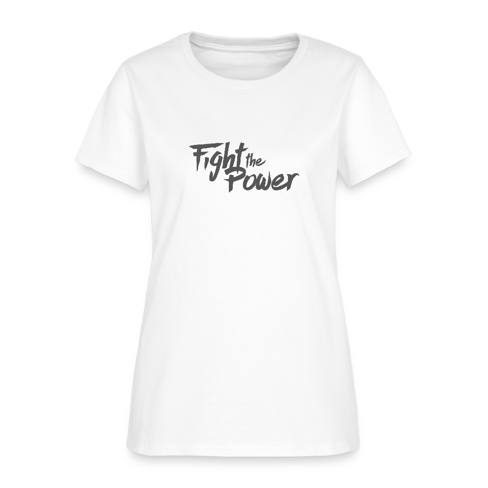 Fight the Power | Women's Tee - white