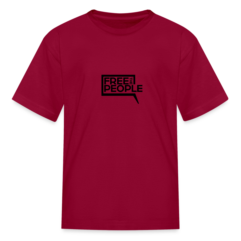 Free the People | Youth Tee - dark red