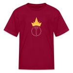 Freedom Torch | Youth Tee - dark red