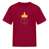 Freedom Torch | Youth Tee - dark red