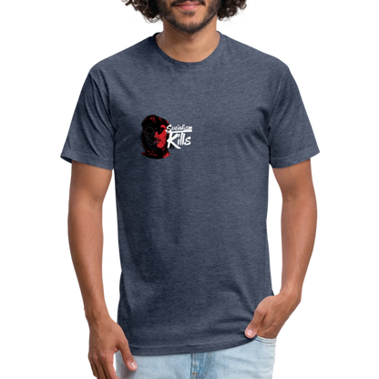 Socialism Kills | Men's Tee - heather navy