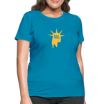 Liberty Head | Women's Tee - turquoise