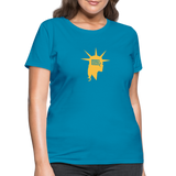 Liberty Head | Women's Tee - turquoise